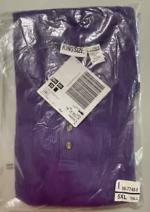 KING SIZE - Men s size - 5XL - Long Sleeve - Very Soft - Pullover Shirt - NEW - Picture 1 of 3