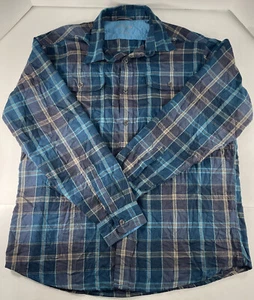Orvis Blue Plaid Long Sleeve Men’s XL Classic Cool - Picture 1 of 6