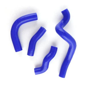 For Kawasaki KLX650 KLX 650 Silicone Radiator Coolant Hose Kit 1993-1996 Blue - Picture 1 of 11