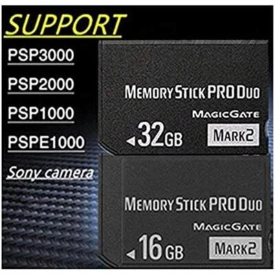 MS 64GB Memory Stick Pro Duo (MARK2) for PSP Accessories/Camera Memory Card New - Image 1 of 4