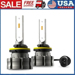 AUXITO 880 881 LED Bulbs Fog Driving Light Conversion Kit AMBER 3000K 48W LCplus - Picture 1 of 15