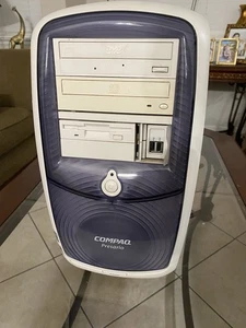 Compaq Presario Serie 5000 Desktop Retro Computer Tower Vintage Funzionante Windows ME - Foto 1 di 8