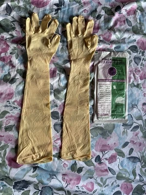13 pairs of Elbow Length Surgical Gloves Size medium - Image 1 of 4