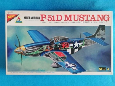 Nichimo NICHIMO 1/48 North American P-51D MUSTANG Mustang trasparente... - Immagine 1 di 4