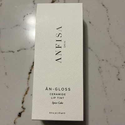 ANFISA Skin An-Gloss Ceramide Lip Treatment in Spice Cake 0.5fl.oz/15 ml - Image 1 of 3