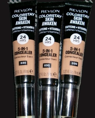 Revlon ColorStay Skin Awaken 5-in-1 Concealer 030 Light Medium 0.27 fl oz NEW - Image 1 of 3