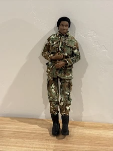 1997 GI Joe US Army Jane Flocked Hair African American Female - Picture 1 of 4