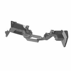 Polaris Lower IP Assembly, Warning Decal, MD, Black - Picture 1 of 2