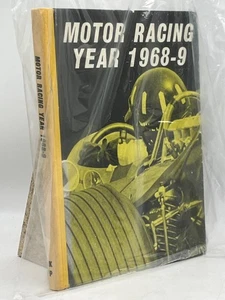 Motor Racing Year 1968–9 Hardcover Temple Press Vintage Motorsport Photography - Imagen 1 de 2