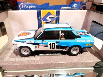 Solido 1/18 Fiat 131 Abarth Winner Rally Montecarlo 1980 Rohrl Geistdorfer boxed - Immagine 1 di 4