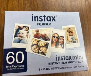 FUJIFILM Instax Mini Instant Film Value Pack - 60 Photos - Brand New - Afbeelding 1 van 1