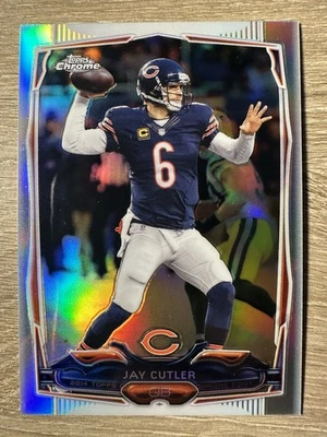 2014 Topps Chrome - JAY CUTLER - Chrome Refractor SP - BEARS - Image 1 of 2