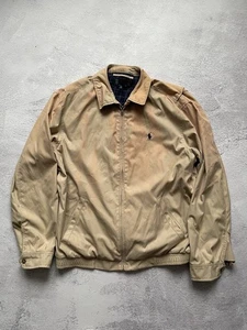 Mens L Polo Ralph Lauren Jacket Harrington Swing Top Lightweight Golf Bomber - Picture 1 of 10