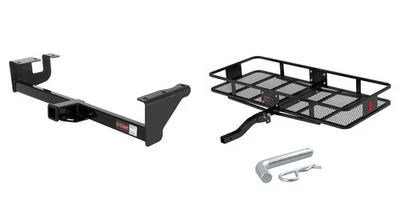 CURT Trailer Hitch + Cargo Carrier Basket Folding for 2006-2013 Grand Vitara Foto 1 de 4