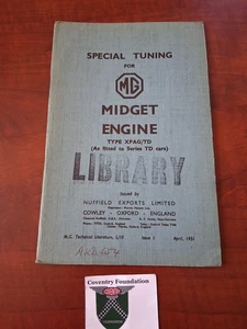 Special Tuning For MG Midget Engine 1951 - Picture 1 of 2