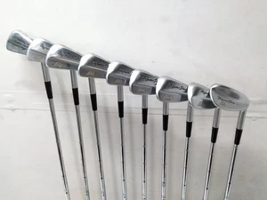 Set Of 9 Mizuno Pro Original Muscle Back Irons 3-9I Pw/Sw Steel Shaft Precision - Picture 1 of 10