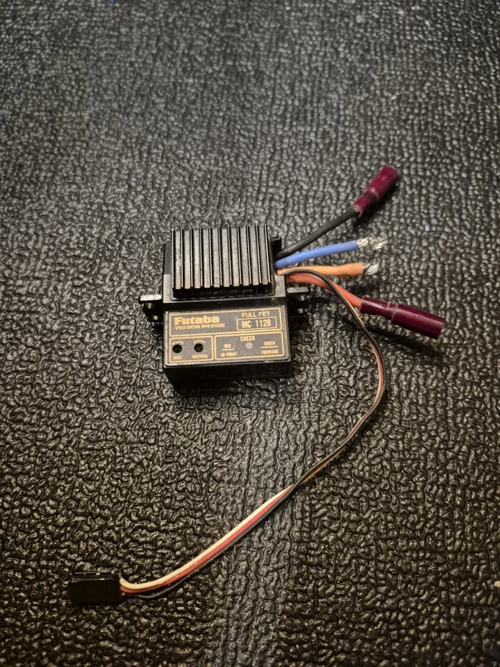 FUTABA MC 112B VINTAGE ESC ELECTRONIC SPEED CONTROLLER WITH REVERSE - Image 1 of 2