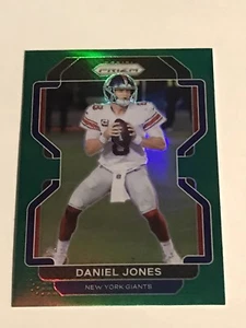 2021 Panini Prizm Daniel Jones Green Parallel #231 New York Giants - Picture 1 of 2