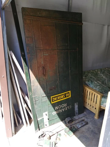 F.L. Saino Manufacturing Co. Sliding Fireproof Door Cover