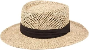 Sombrero unisex Epoch Gambler Safari ala ancha ventilada paja sol - Imagen 1 de 4