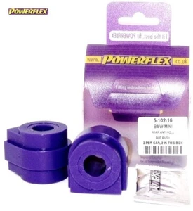 MINI Cooper S R53 PFF5-102-16 Powerflex barra antivuelco frontal arbusto 16 mm - Imagen 1 de 1