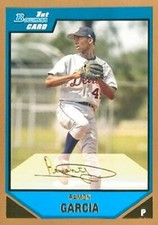 2007 Bowman Prospects Gold #BP44 Ramon Garcia RC Detroit Tigers