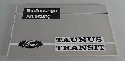 Manuale Ford Taunus / Transit Edizione 01/1964 - Immagine 1 di 2