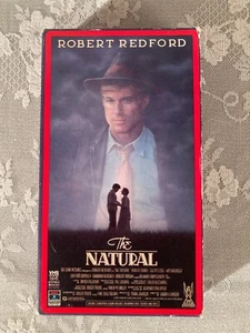 The Natural VHS Tape Vintage 1984 RCA/Columbia Robert Redford Glen Close - Picture 1 of 6