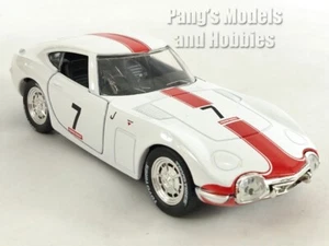 5.25 inch 1967 Toyota 2000GT 1/32 Scale Diecast Model - Jada - White - Picture 1 of 12