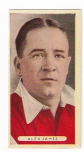 ALEX JAMES * ARSENAL FC * Vintage 1934 Soccer Card - Picture 1 of 1