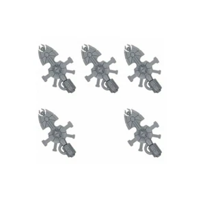 Necrons Lychguard / Praetorians ROD OF COVENANT HEADS x 5 Necron 40K - Picture 1 of 1