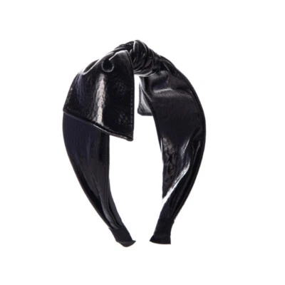 Женщин искусственной кожи обруч для волос банта волос обруч аксессуары головные уборы новый - Изображение 1 из 4