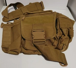 UTG Tactical Crossbody Outdoorsman Bag Multi Use Green - Picture 1 of 8
