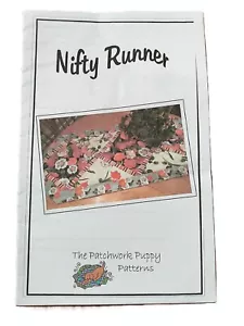 Nifty Runner Quilt Quilting Sewing Pattern 18"x50" Pieced Table Topper Rectangle - Picture 1 of 8