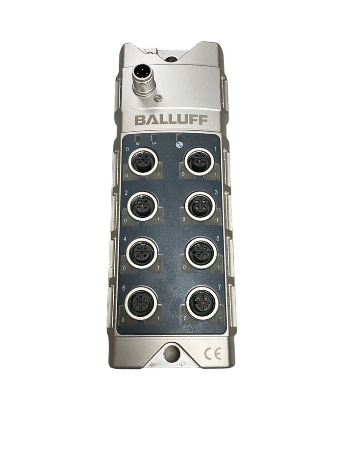 BALLUFF BNI003U, NETWORK INTERFACE BLOCK,8-PORT FEMALE,M12 CONNECTION. - Image 1 of 1