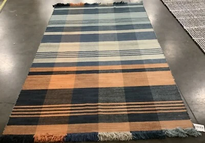 Alfombra NARANJA/AZUL 5'-0" x 8'-0" defecto, precio reducido 1172669293 STK708P-5 Foto 1 de 3