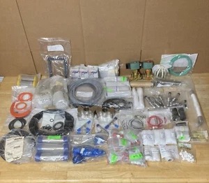 Assorted Industrial Parts Gaskets, Fittings, O-Rings, Heaters, Valves Lot of 93 - Picture 1 of 24
