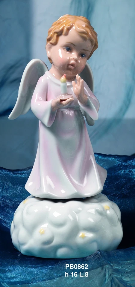 Angelo carillon 16 cm in porcellana Collezione Nàvel by Paben - Image 1 of 1