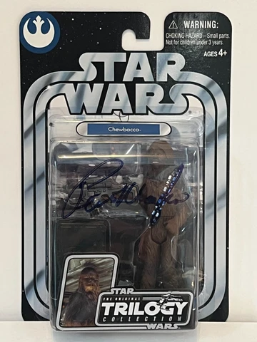 Star Wars OTC CHEWBACCA ESB #08 Figure NIB signed autographed by Peter Mayhew Cover