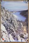 VINTAGE 1980's I LOVE NY POSTER MOHONK MOUNTAIN HOUSE NEW PALTZ NEW YORK 24x36"