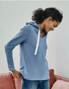 BODEN Jersey Lounge Hoodie Sea Mist J0611 SIZE UK M EXCELLENT CONDITION  J1 - Picture 1 of 6