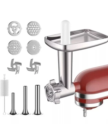 Food Meat Grinder Attachment For Kitchenaid Stand Mixer KitchenAid Accessories - Image 1 of 3