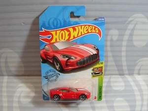 2020 HOT WHEELS ''HW EXOTICS'' #229 = ASTON MARTIN ONE-77 = RED , int - Picture 1 of 2