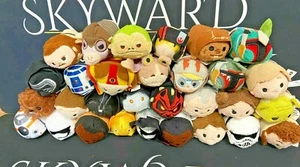 30 x Various Assorted Disney Tsum Tsum Soft Plush Toys Bundle - Star Wars Themed - Picture 1 of 5