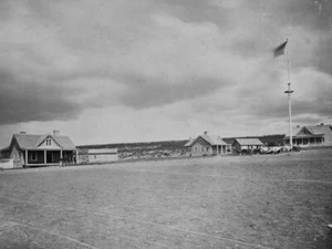Parade Ground at Fort Wingate, 1873 by Timothy H O'Sullivan Giclee Art Print - Picture 1 of 3