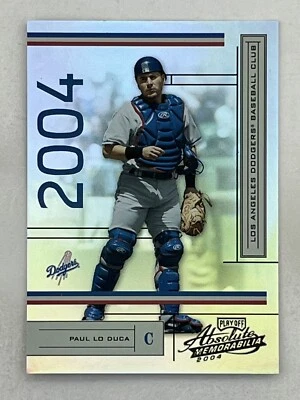 Paul Lo Duca 2004 Playoff Absolute Memorabilia /1349 #111 MLB Dodgers Card - Image 1 of 2