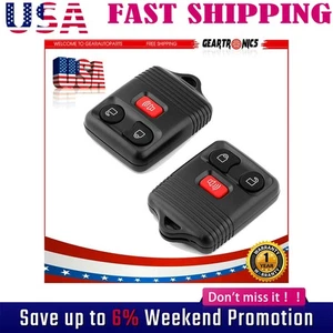 2 Keyless Entry Car Remote Control Key Fob Transmitter Alarm For Ford F150 F250* - Picture 1 of 12