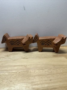 Laurel Burch Aztec Dogs Salt Pepper Shakers Bella Casa by Ganz Kitchen Cooking - Picture 1 of 9
