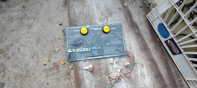 sega naomi virtua cop 3 arcade control panel part #431 - Image 1 of 2