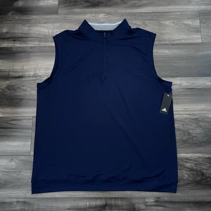 Adidas Golf Ultimate365 Performance Stretch 1/4 Zip Pullover Weste 2XLT Tall Neu - Bild 1 von 6